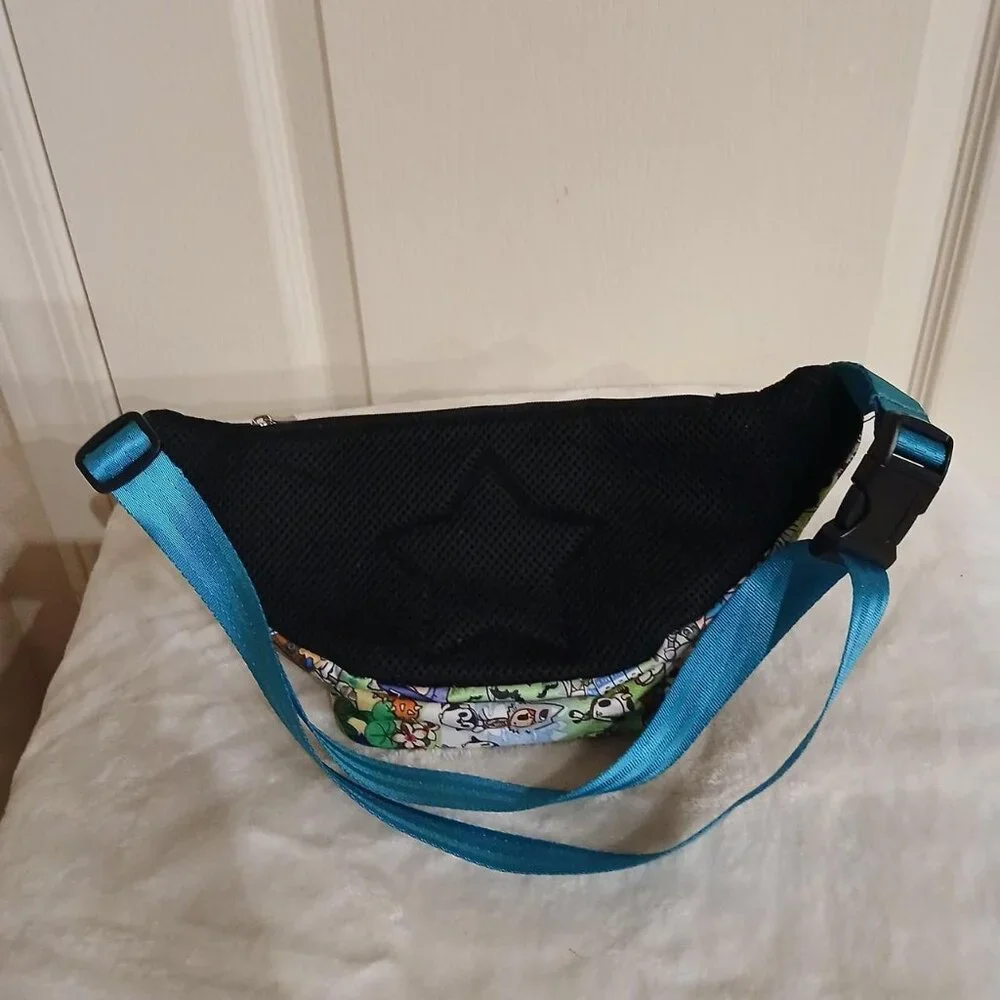 JuJuBe x tokidoki Fantasy Paradise Hipster, Hippie fanny pack, bum bag - Picture 8 of 8